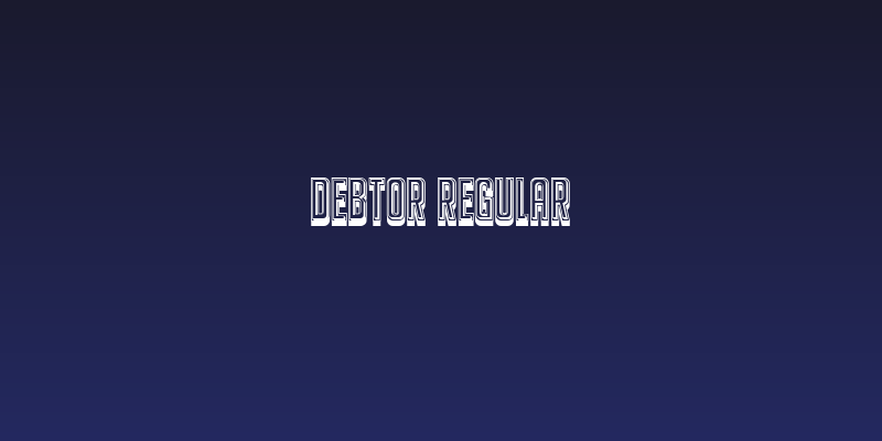 Debtor Regular Social Header