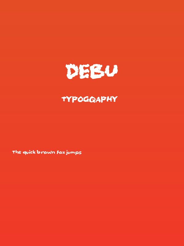 Debu Poster