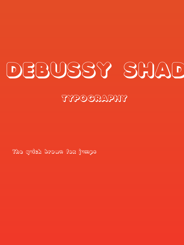 Debussy Shadow Poster