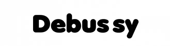 Debussy  免费字体下载