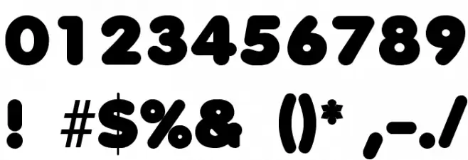 Debussy Font OTHER CHARS