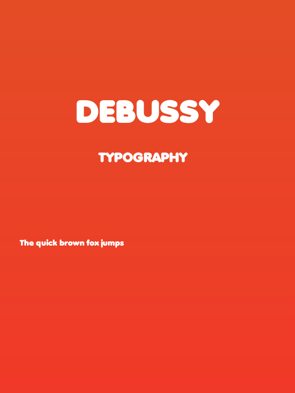 Debussy Poster