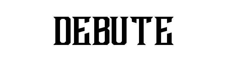 Debute Font