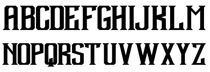 Debute Font LOWERCASE