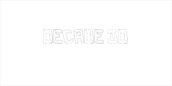 Decade 3d Logo