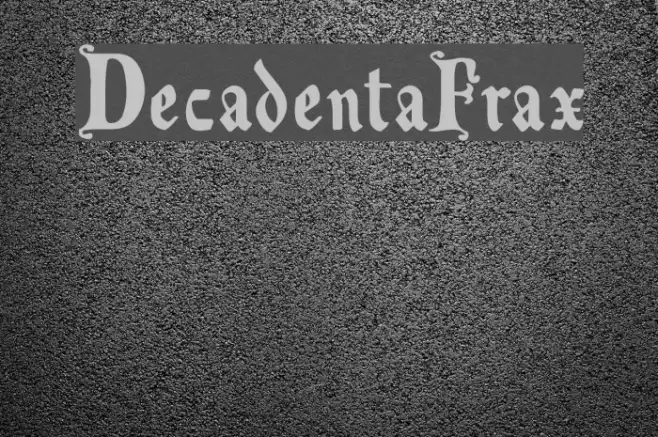 DecadentaFrax Example 1