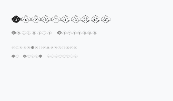 Decahedron Business Card