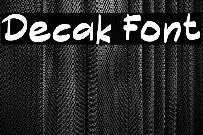 Decak Example 1