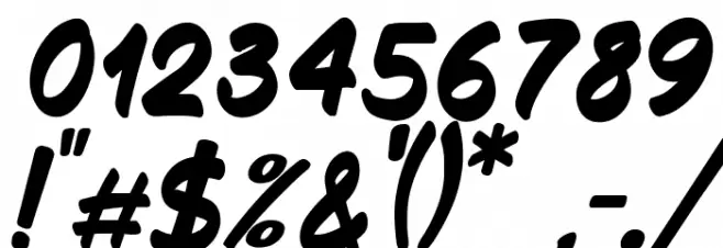 Decalk Bold Italic Font OTHER CHARS