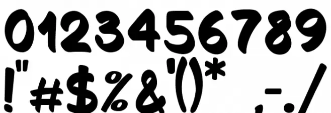 Decalk Bold Font OTHER CHARS