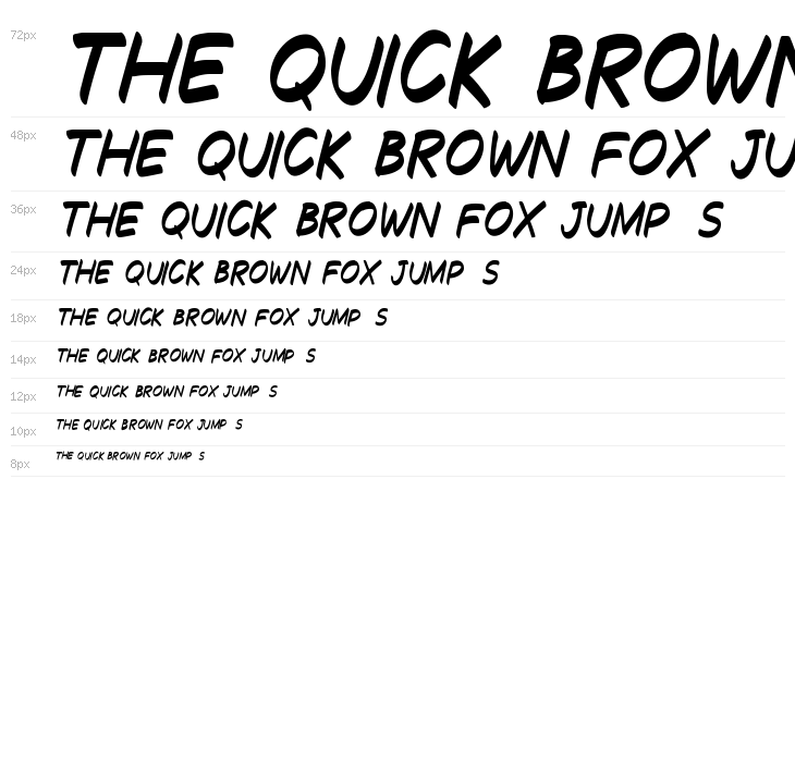 Decalk Italic Waterfall