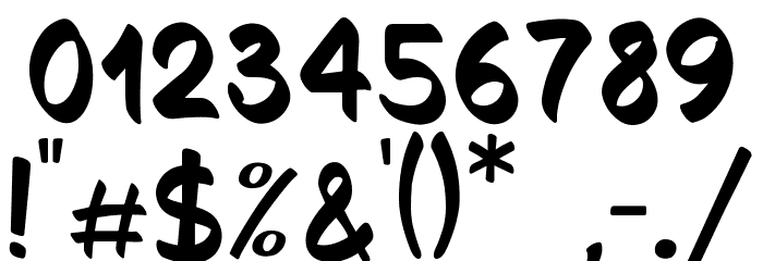 Decalk Font OTHER CHARS