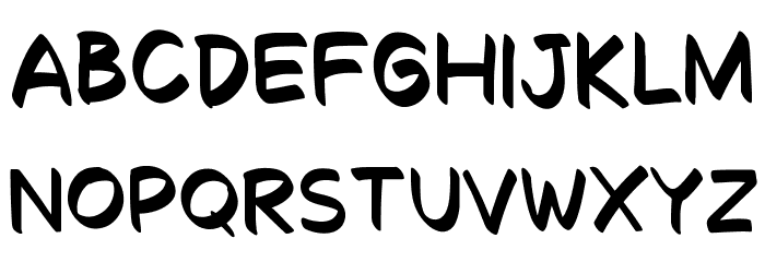 Decalk Font LOWERCASE