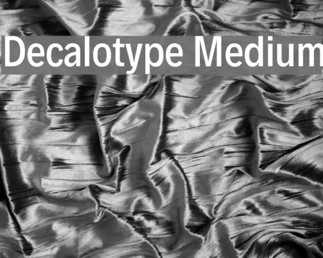 Decalotype Medium Example 3
