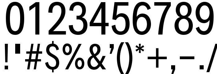Decalotype Regular Font OTHER CHARS