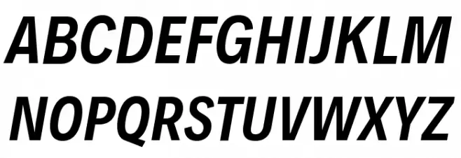 Decalotype SemiBold Italic خط أحرف كبيرة