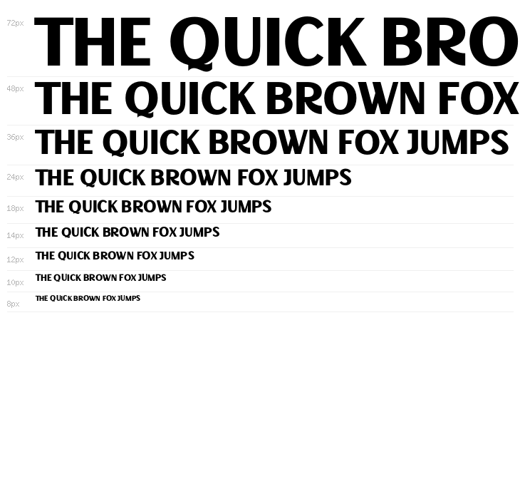 Decary Sans Bold PERSONAL USE Regular Waterfall