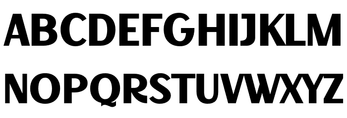 Decary Sans Bold PERSONAL USE Regular Font LOWERCASE
