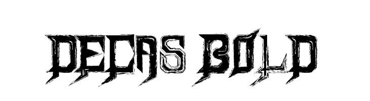 Decas Bold Font