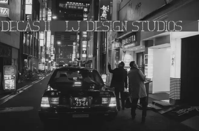 Decas II - LJ-Design Studios #2 フォント examples