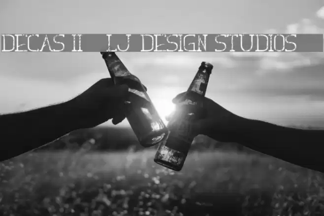 Decas II - LJ-Design Studios #2 フォント examples