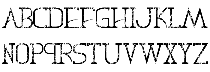 Decas II - LJ-Design Studios #2 Font LOWERCASE