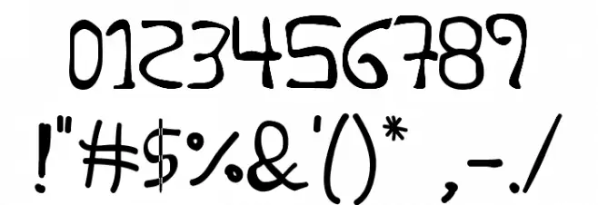 Decas mini Font OTHER CHARS