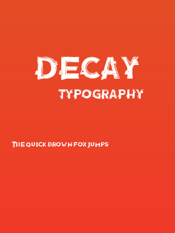 Decay Poster