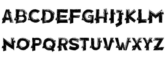 Decay Font LOWERCASE