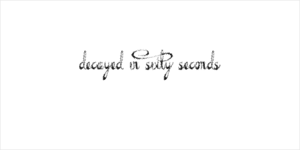 Decayed in Sixty Seconds Logo