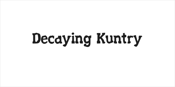 Decaying Kuntry Logo