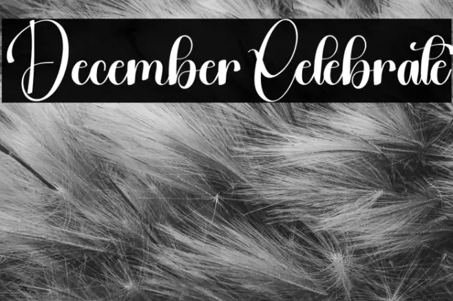 December Celebrate Example 1