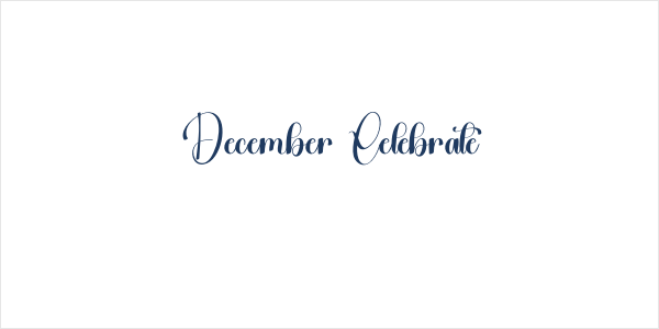 December Celebrate Logo
