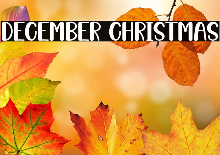 December Christmas Example 3