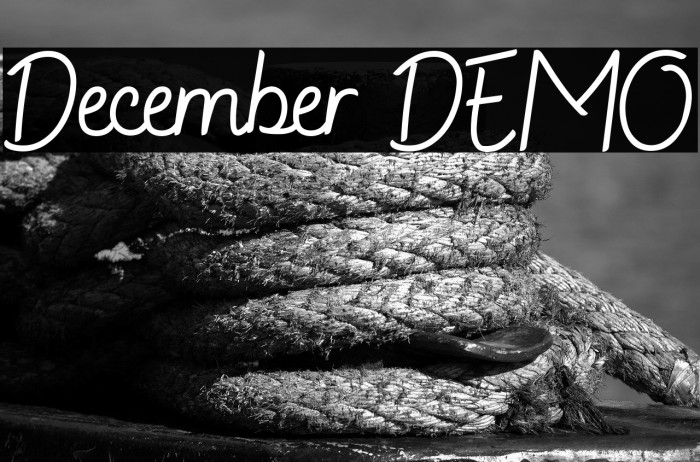 December DEMO Example 2