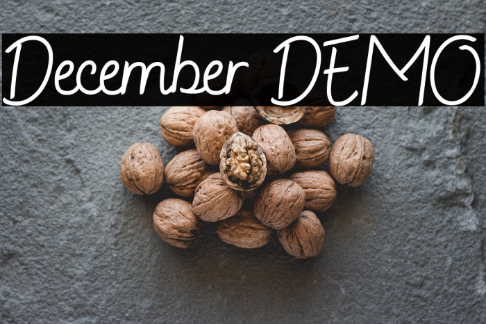December DEMO Example 3