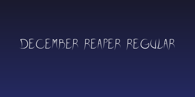 December Reaper Regular Social Header