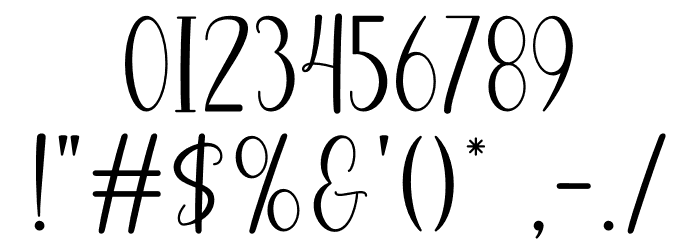 December Script Fuentes OTROS CHARS