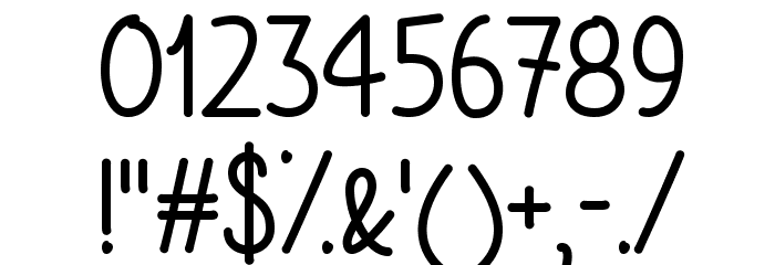 December Sky Font Font OTHER CHARS