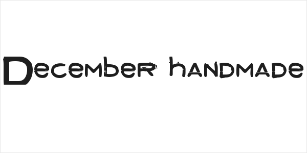 December handmade Logo