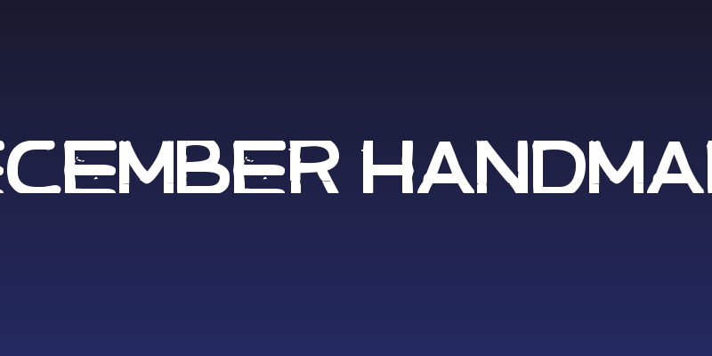 December handmade Social Header