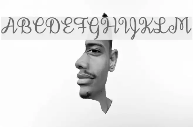 DecemberCalligraphy Font examples