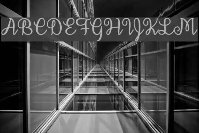 DecemberCalligraphy Font examples