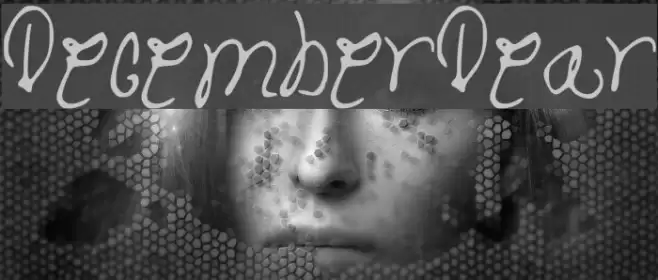 DecemberDear Fonte examples