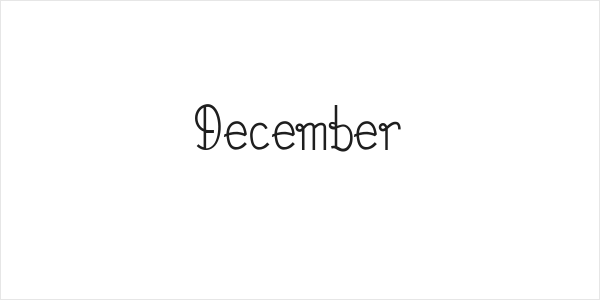 December Logo