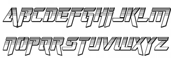 Deceptibots Chromium Italic Fuentes MAYÚSCULAS