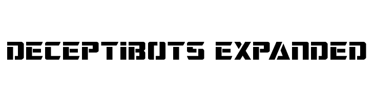 Deceptibots Expanded फ़ॉन्ट