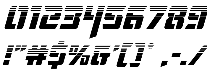 Deceptibots Halftone Italic Fonte OUTROS PERSONAGENS