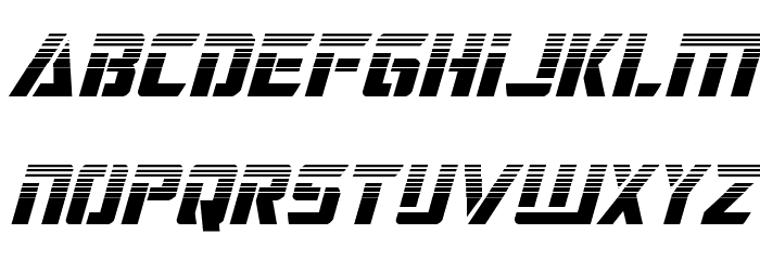 Deceptibots Halftone Italic Fonte MINÚSCULAS