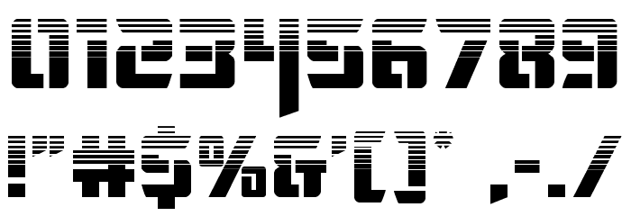 Deceptibots Halftone Font OTHER CHARS
